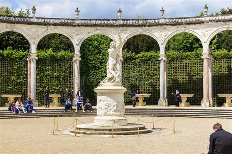 Bosquet the Colonnade, Versailles, France Stock Image - Image of mansart, bosquet: 54995969