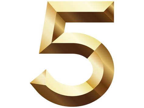 Golden Numbers Png Transparent Image Freepngdesign