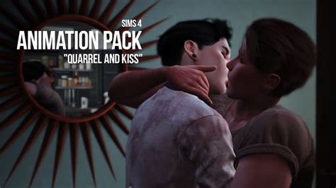 The Sims Kiss Animation Pack Sims Sims Sims Couple Poses