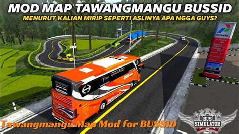 Tawangmangu Map Mod for BUSSID