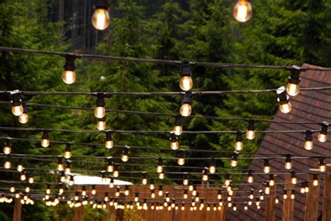 How To Hang String Lights On Your Deck Deck Joist Beam Rim Tape