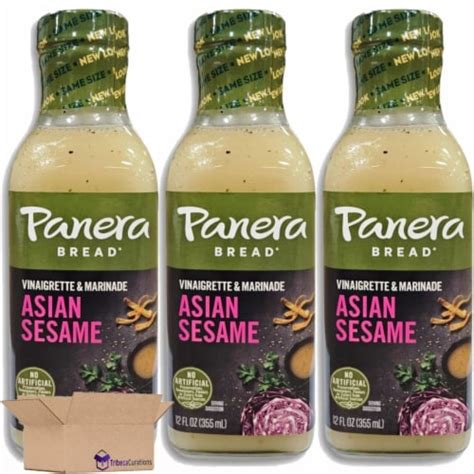 Asian Sesame Vinaigrette Salad Dressing And Marinade By Panera 12 Oz Pack Of 3 3 Count Kroger