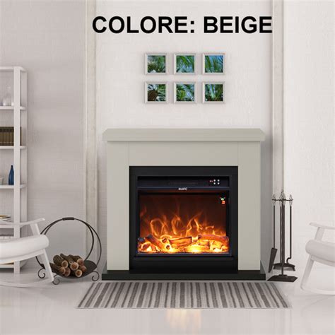 Electric Fireplace With Wooden Frame Available In 5 Colours Including Remote Control 99xh883 Cm