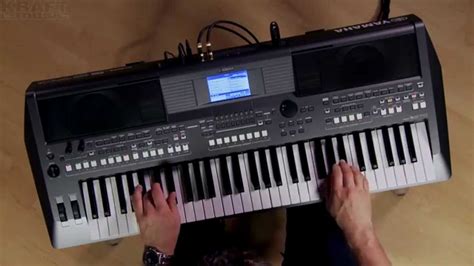 Kraft Music Yamaha PSR S670 Arranger Demo With Blake Angelos YouTube