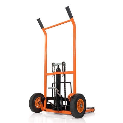 High Lift Pallet Truck Kg Manual Stacker Keg Lifter Lift