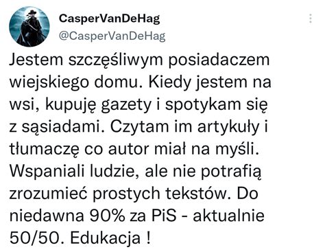 Profesor Pingwin on Twitter Gdyby liberalne urojenie wyższościowe