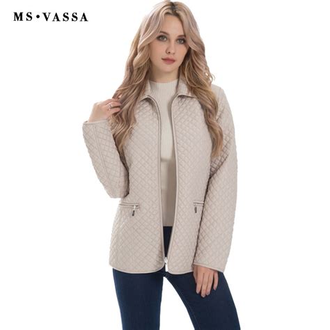 Ms Vassa Ladies Jacket Quilted Parka Jacket Parka Jacketquilted Parka