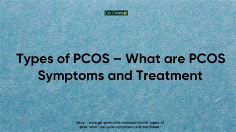 Types Of PCOS What Are PCOS Symptoms And Treatment Medical