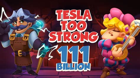 Tesla Too Strong For Bard Billion Pvp Rush Royale Youtube