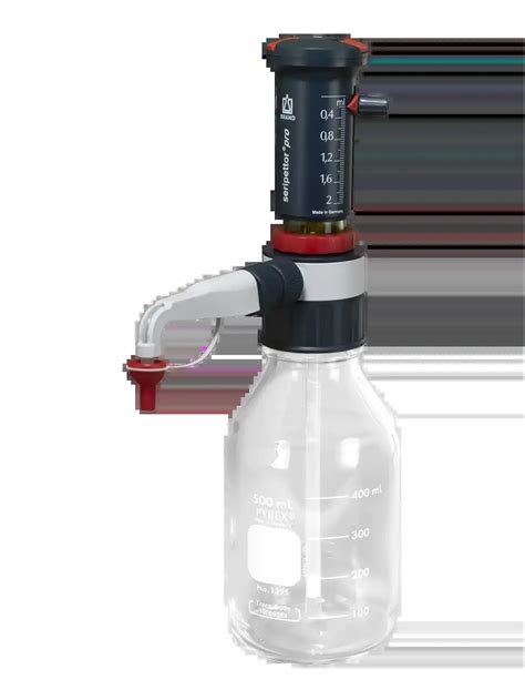 Bottle Top Dispenser Seripettor Pro W O Valve 1 10 Ml Adjustable