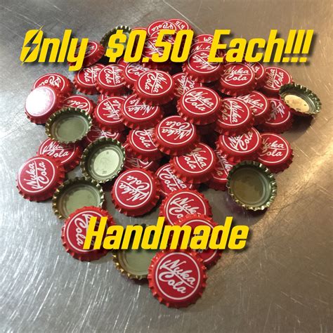 Un Official Handmade Fallout Bottle Caps Etsy