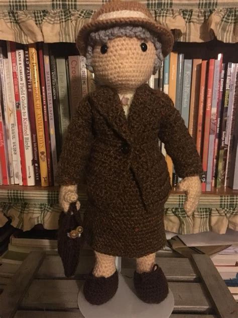 Miss Marple Crocheted By Jane Marshall Miss Marple Poirot Agatha