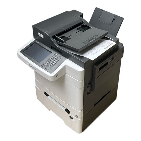 Lexmark Cx De Seiten Farblaser Multifunktionsdrucker Adf