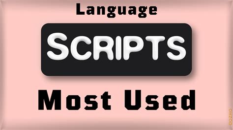 Which Language Scripts Are Used Most in the World? — DOZRO