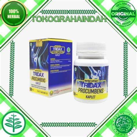 Jual Tridax Procumbens Kaplet Asli Obat Asam Urat Rematik Nyeri Sendi