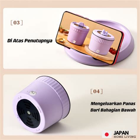 Ready Stockjapan Mini Electric Cooker Multi Function Electric Hot Pot Small Household Noodles