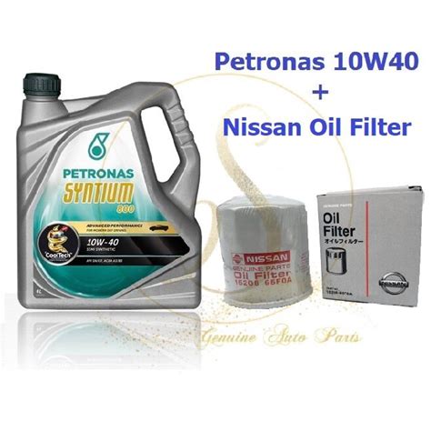 Original Petronas Syntium 800 10W40 SN CF Semi Synthetic Engine Oil 4L