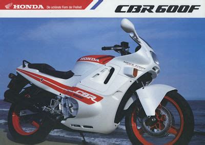 Motor Lit De Honda Cbr F Brochure