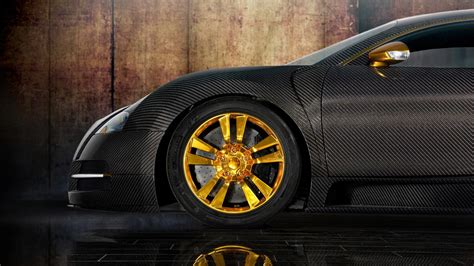 🥇 Bugatti veyron grand sport carbon fiber gold rims wallpaper | (52685)