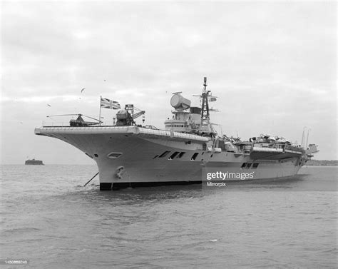 Royal Navy Aircraft Carrier Hms Victorious August 1959 News Photo