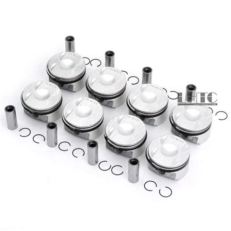 8x Pistons Rings Set STD Φ84 5mm For Audi S6 S7 C7 A8 S8 4 0 TFSI CEU