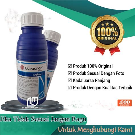 Jual Insektisida Curacron Ec Ml Obat Racun Lalat Buah Shopee