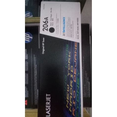 Jual Toner Hp 206a Black And Color Laserjet Hp Original 1 Set 4 Warna