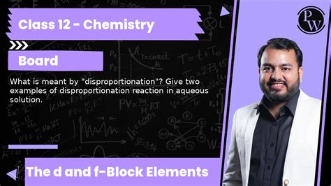 What is meant by "disproportionation"? Give two examples of ...