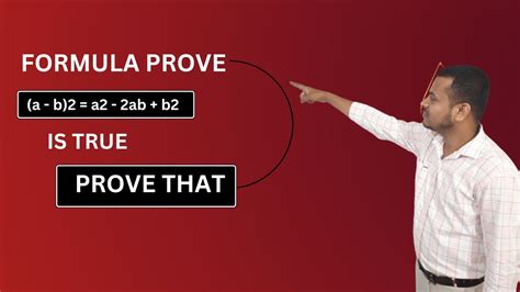 Prove That Formula A B Ka Whole Square Full Deatiled Video Maths