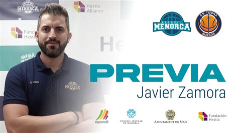 Previa Declaraciones Javi Zamora Hestia Menorca