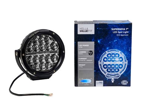 Hella ValueFit Supernova 7 LED Spotlight Kit Autolume Plus