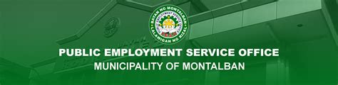 Public Employment Service Office (PESO) - Municipality of Montalban