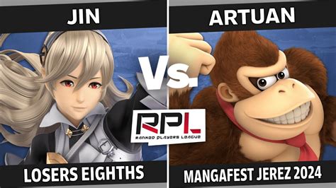 Mangafest Jerez 2024 Jin Corrin Vs NB Artuan Donkey Kong