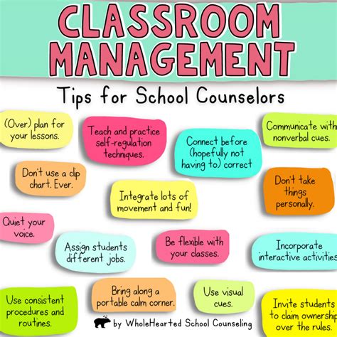 Effective Classroom Management Strategies For School Counselors Wholehearted School Counseling