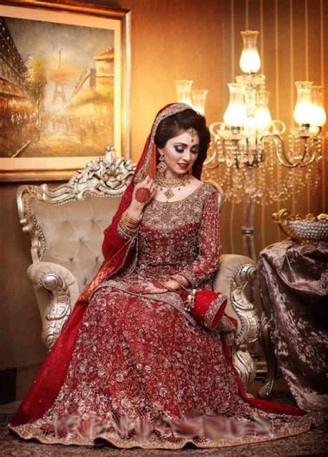 Latest Pakistani Baraat Wedding Dresses Sheideas