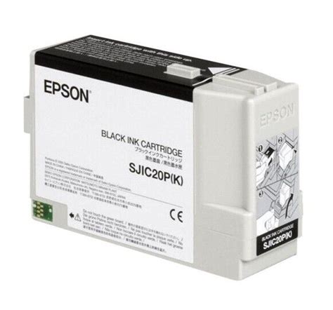 Original Epson Ink Cartridge SJIC 20PK S020490 For ColorWorks C 3400 TM