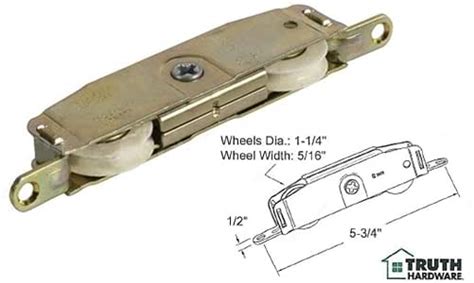 Truth Side Adjust Tandem Rollers Patio Door Roller 1 14