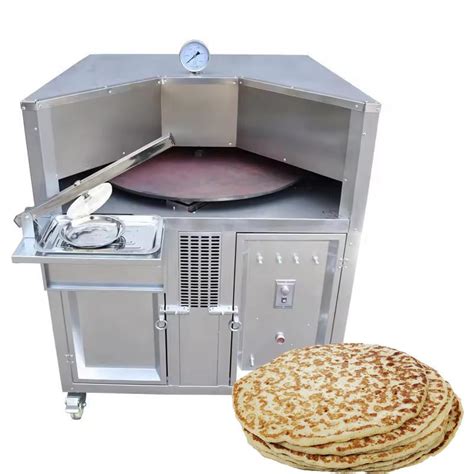 Automatic Electric Gas Flat Lebanese Arabic Pancake Roti Pite Chapati