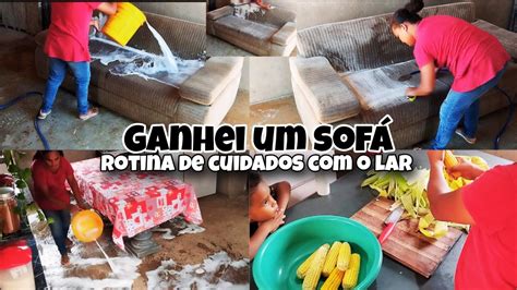 Ganhei Um Sof Tava Muito Sujofaxina R Pida Na Cozinha Faxina