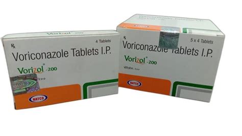 Vorizol Mg Voriconazole Tablets Prescription Packaging Size X