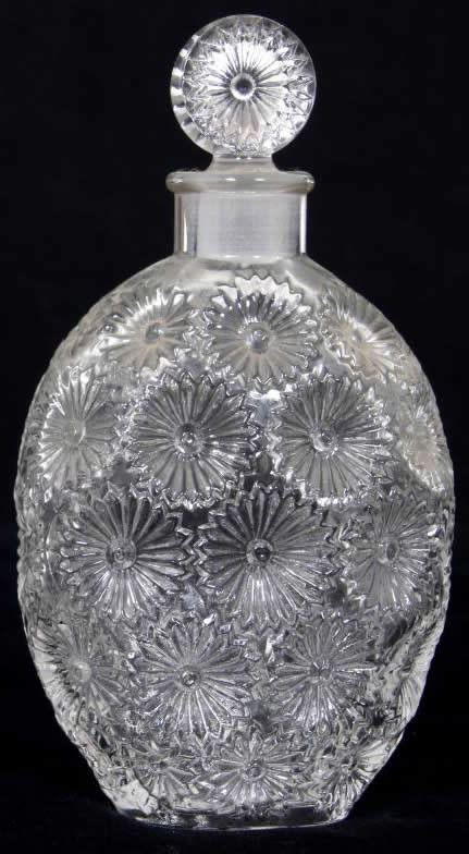 Rene Lalique Rose Perfume Bottle