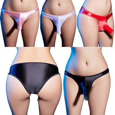 Men Swim Thong G Strings Glossy Underwear Bulge Pouch Sport String