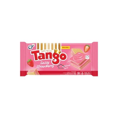 Wafer Tango Sassy Strawberry Hundreds Of Layers Crispy And Delicious