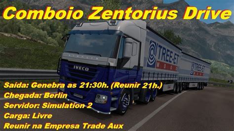 Live Comboio Eurotruck Simulator Bora Rodar Online Youtube