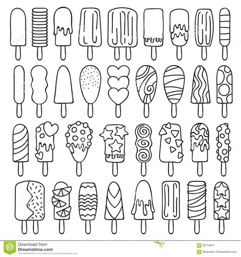 How To Draw A Popsicle Sketch | Sketch Drawing Idea