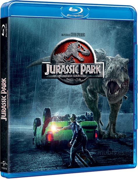 Carátula de Jurassic Park Parque Jurásico Blu ray