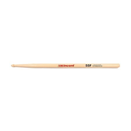 Wincent 55F Hickory Wood Tip Drumsticks W 55F Drum Depot UK And