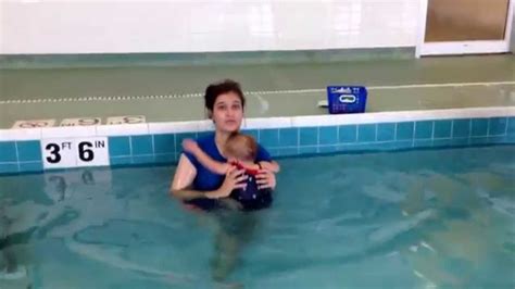 Cadences First Swimming Lessons Youtube