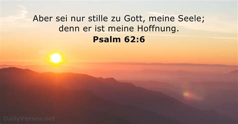 20 Juni 2023 Bibelvers Des Tages Psalm 626