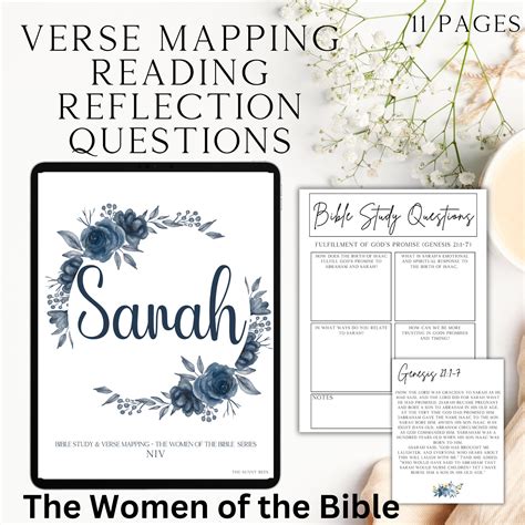 The Women of the Bible Small Group Study Sarah Verse Mapping Bible